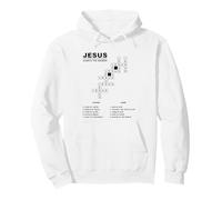 Jesus, Always The Answer - Christian Faith Crossword Puzzle Sudadera con Capucha