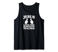 Jesús ama a Este Maestro sustituto Grupo de la Iglesia Cristiana Camiseta sin Mangas