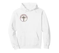 Jesús Amor fe Corona Cruz símbolo Cristiano Sudadera con Capucha