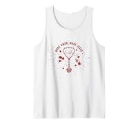 Jesús Amor Fe Rosario Símbolo Cristiano Camiseta sin Mangas