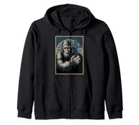 Jesus and Bigfoot - Faith and Friendship tee Sudadera con Capucha