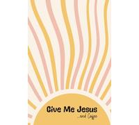 Jesus and Coffee: A Christian Journal for Women | Gift for Bible Study, Quiet Time, Prayer Notes & Devotionals | 6x9in Lined Notebook with Cross Design
