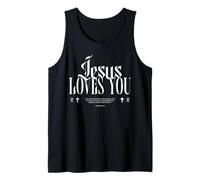 Jesús Angustiado te ama, perdona, Cristiano Camiseta sin Mangas