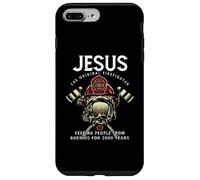 Jesús Bombero Departamento de Bomberos Bomberos Rescate de Camiones de Bomber Carcasa para iPhone 7 Plus/8 Plus