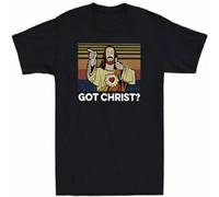 Jesus Buddy Christ Funny Comedy Movie Men's T Shirt Cotton tee Black L