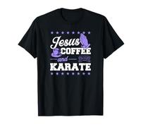 Jesús Café Y Karate Camiseta