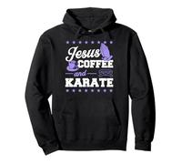 Jesús Café Y Karate Sudadera con Capucha