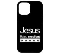 Jesús Calificado Excelente 5 Estrellas - Funny Christian Carcasa para iPhone 12 Pro Max