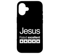 Jesús Calificado Excelente 5 Estrellas - Funny Christian Carcasa para iPhone 16
