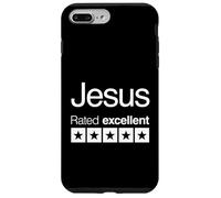 Jesús Calificado Excelente 5 Estrellas - Funny Christian Carcasa para iPhone 7 Plus/8 Plus