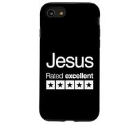 Jesús Calificado Excelente 5 Estrellas - Funny Christian Carcasa para iPhone SE (2020) / 7 / 8