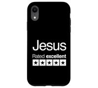 Jesús Calificado Excelente 5 Estrellas - Funny Christian Carcasa para iPhone XR