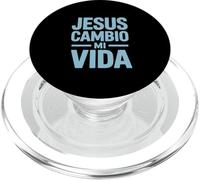 Jesús cambió mi Vida Dicho Divertido Dicho español PopSockets PopGrip para MagSafe