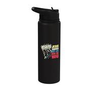 Jesús cambió mi vida me preguntó cómo - Jesucristo creyente Stainless Steel Insulated Water Bottle