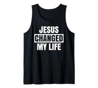 Jesús cambió mi Vida Pregúntame qué Tan audaz Defensor de la fe Biblia Camiseta sin Mangas