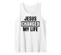 Jesús cambió mi Vida Pregúntame qué Tan audaz Defensor de la fe Biblia Camiseta sin Mangas