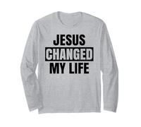 Jesús cambió mi Vida Pregúntame qué Tan audaz Defensor de la fe Biblia Manga Larga