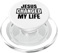 Jesús cambió mi Vida Pregúntame qué Tan audaz Defensor de la fe Biblia PopSockets PopGrip para MagSafe