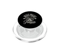 Jesús Camina Conmigo para Siempre fe Cristiana Matt 28:6 PopSockets PopGrip para MagSafe