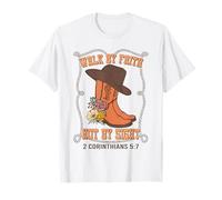 Jesús Camina por fe, no por Vista 2 Corintios 5 7 Camiseta