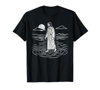 Jesús Caminando sobre el Agua Cristo Cristianismo Iglesia Cristiana Camiseta