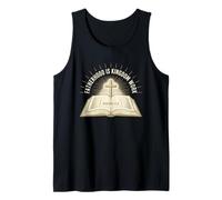 Jesús Camiseta Hombre Padre Cristianismo Cristo Cruz Cruz Camiseta sin Mangas