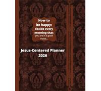 Jesus-Centered Planner 2026: Discovering My Purpose With Jesus Every Day Imitation Leather - Engagement Calendar