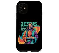 Jesus Changed My Life Ask Me How Devoted Christian Worship Carcasa para iPhone 11
