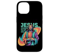 Jesus Changed My Life Ask Me How Devoted Christian Worship Carcasa para iPhone 14