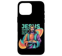Jesus Changed My Life Ask Me How Devoted Christian Worship Carcasa para iPhone 16 Pro MAX