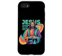 Jesus Changed My Life Ask Me How Devoted Christian Worship Carcasa para iPhone SE (2020) / 7/8