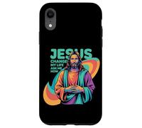 Jesus Changed My Life Ask Me How Devoted Christian Worship Carcasa para iPhone XR