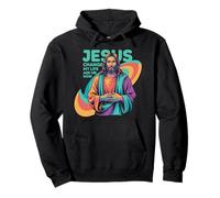 Jesus Changed My Life Ask Me How Devoted Christian Worship Sudadera con Capucha