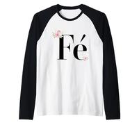 Jesus Christ Cross Bible Verse Sayings Christian Devotion Camiseta Manga Raglan
