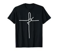 Jesus Christ Cross Faith Christian Religious Servant of God Camiseta