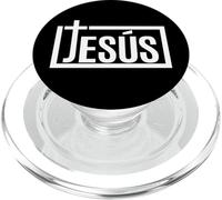Jesus Christ Cross Faith Christian Religious Servant Of God PopSockets PopGrip para MagSafe