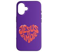 Jesus Christ Faith Prayer Biblia Iglesia Christian Carcasa para iPhone 16