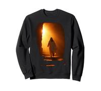 Jesus Christ Glorious Resurrection Christian Faith (Black) Sudadera