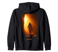 Jesus Christ Glorious Resurrection Christian Faith (Black) Sudadera con Capucha