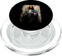 Jesus Christ Holy Face Blessing Christian Faith in Jesus PopSockets PopGrip para MagSafe