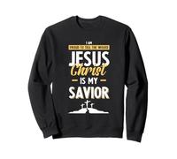 Jesus Christ Is My Savior Bible Verse Shirt Sudadera