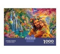 Jesús Christ Puzzle 1000 Piezas para La Familia-Rompecabezas Difícil, Apto para Adultos Y Adolescentes A Partir De 14 Años 70x50cm/1000pcs