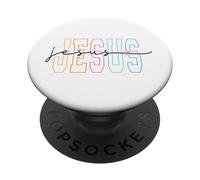 Jesús Christian Faith Biblia Verso Religioso Refranes VBS PopSockets PopGrip Adhesivo