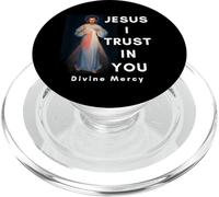 Jesús Confío en Ti Divina Misericordia Católica PopSockets PopGrip para MagSafe