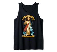 Jesús Confío en Ti Divina Misericordia Cristianismo Fe Camiseta sin Mangas