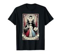 Jesús Confio en Ti Divina Misericordia Santa Faustina Católica Camiseta