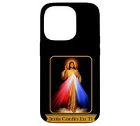 Jesús Confío En Ti Divine Misericordia Español Idioma Católico Carcasa para iPhone 14 Pro