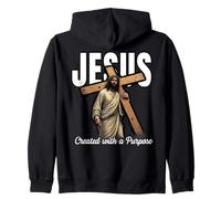 Jesús creó con un propósito Creyentes en la fe Sudadera con Capucha