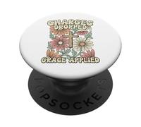 Jesús Cristianismo Fe Cargos Retirados PopSockets PopGrip Adhesivo