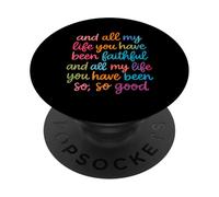 Jesús Cristiano Creyente religioso católicos adorador PopSockets PopGrip Adhesivo